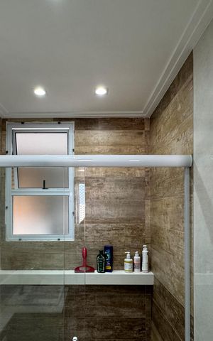 Apartamento à venda com 59m², 2 quartos e 1 vaga Apartamento à venda com 59m², 2 quartos e 1 vagaBanheiro Social
