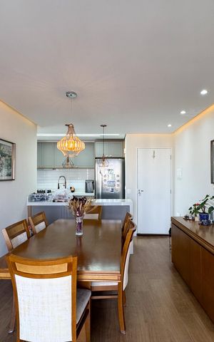 Apartamento à venda com 59m², 2 quartos e 1 vaga Apartamento à venda com 59m², 2 quartos e 1 vagaSala