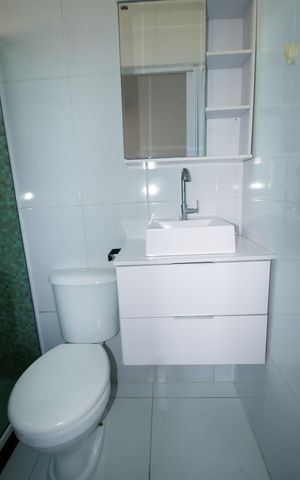Apartamento para alugar com 68m², 2 quartos e sem vagaBanheiro