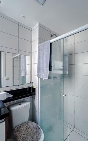 Apartamento para alugar com 46m², 2 quartos e 1 vagaBanheiro