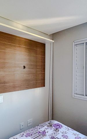 Apartamento para alugar com 46m², 2 quartos e 1 vagaQuarto 2