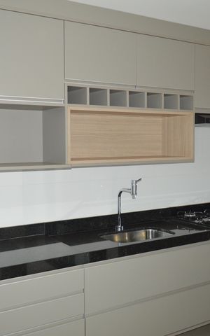 Apartamento para alugar com 80m², 2 quartos e 2 vagasCozinha e Área de Serviço