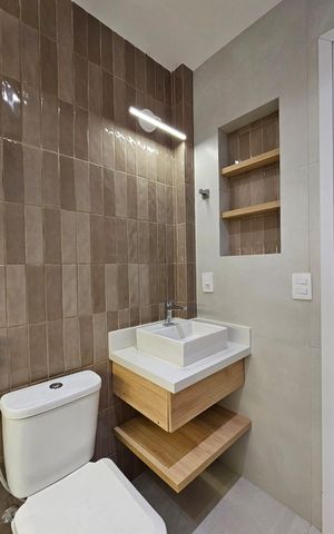 Apartamento à venda com 42m², 1 quarto e sem vaga Apartamento à venda com 42m², 1 quarto e sem vagaBanheiro