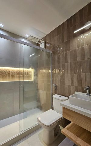 Apartamento à venda com 42m², 1 quarto e sem vaga Apartamento à venda com 42m², 1 quarto e sem vagaBanheiro