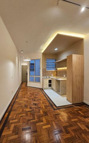 Apartamento à venda com 42m², 1 quarto e sem vaga Apartamento à venda com 42m², 1 quarto e sem vagaSala/cozinha