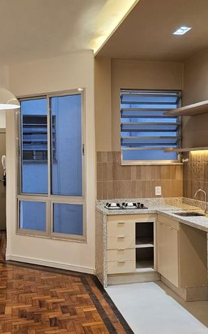 Apartamento à venda com 42m², 1 quarto e sem vaga Apartamento à venda com 42m², 1 quarto e sem vagaSala/cozinha