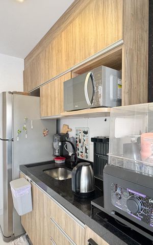 Apartamento à venda com 49m², 2 quartos e 1 vaga Apartamento à venda com 49m², 2 quartos e 1 vagaCozinha