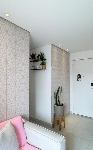 Apartamento à venda com 49m², 2 quartos e 1 vaga Apartamento à venda com 49m², 2 quartos e 1 vagaSala