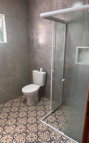 Studio para alugar com 32m², 1 quarto e sem vaga Studio para alugar com 32m², 1 quarto e sem vagaBanheiro