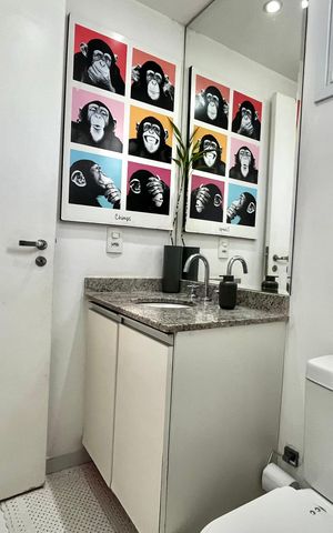 Apartamento à venda com 65m², 2 quartos e 1 vaga Apartamento à venda com 65m², 2 quartos e 1 vagaBanheiro Corredor
