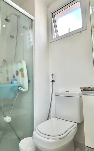 Apartamento à venda com 65m², 2 quartos e 1 vaga Apartamento à venda com 65m², 2 quartos e 1 vagaBanheiro da Suíte