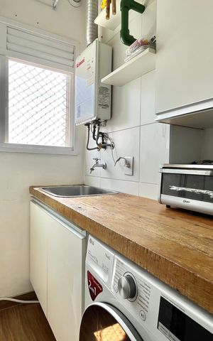 Apartamento à venda com 65m², 2 quartos e 1 vaga Apartamento à venda com 65m², 2 quartos e 1 vagaÁrea de Serviço