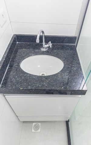 Apartamento para alugar com 40m², 2 quartos e 1 vaga Apartamento para alugar com 40m², 2 quartos e 1 vagaBanheiro