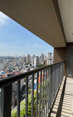 Apartamento à venda com 38m², 1 quarto e 1 vaga Apartamento à venda com 38m², 1 quarto e 1 vagaSacada