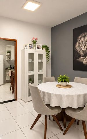 Casa à venda com 141m², 3 quartos e sem vaga Casa à venda com 141m², 3 quartos e sem vagaSala de Jantar