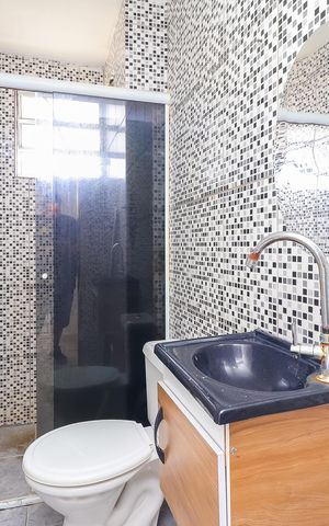 Apartamento para alugar com 50m², 2 quartos e 1 vaga Apartamento para alugar com 50m², 2 quartos e 1 vagaBanheiro