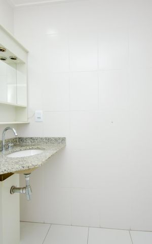 Apartamento para alugar com 122m², 3 quartos e 2 vagasBanheiro da Suíte 1