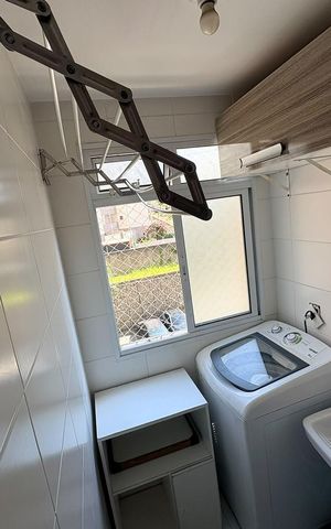 Apartamento à venda com 53m², 2 quartos e 1 vaga Apartamento à venda com 53m², 2 quartos e 1 vagaÁrea de serviço