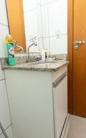 Apartamento para alugar com 65m², 2 quartos e 2 vagas Apartamento para alugar com 65m², 2 quartos e 2 vagasBanheiro