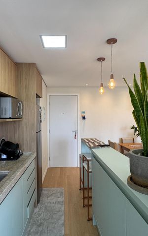 Apartamento para alugar com 55m², 2 quartos e 1 vaga Apartamento para alugar com 55m², 2 quartos e 1 vagaCozinha