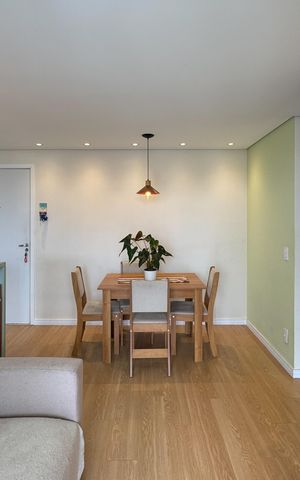 Apartamento para alugar com 55m², 2 quartos e 1 vaga Apartamento para alugar com 55m², 2 quartos e 1 vagaSala