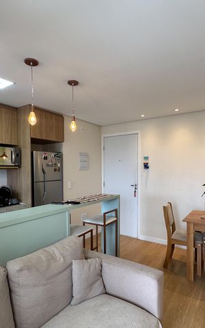 Apartamento para alugar com 55m², 2 quartos e 1 vaga Apartamento para alugar com 55m², 2 quartos e 1 vagaSala