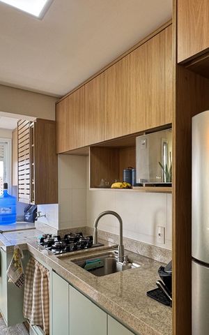 Apartamento para alugar com 55m², 2 quartos e 1 vaga Apartamento para alugar com 55m², 2 quartos e 1 vagaCozinha