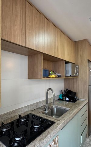 Apartamento para alugar com 55m², 2 quartos e 1 vaga Apartamento para alugar com 55m², 2 quartos e 1 vagaCozinha