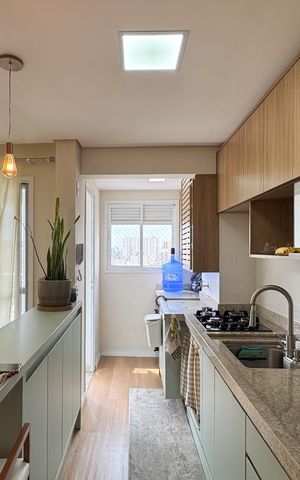 Apartamento para alugar com 55m², 2 quartos e 1 vaga Apartamento para alugar com 55m², 2 quartos e 1 vagaCozinha