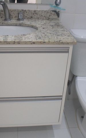 Apartamento para alugar com 66m², 2 quartos e 2 vagasBanheiro Social