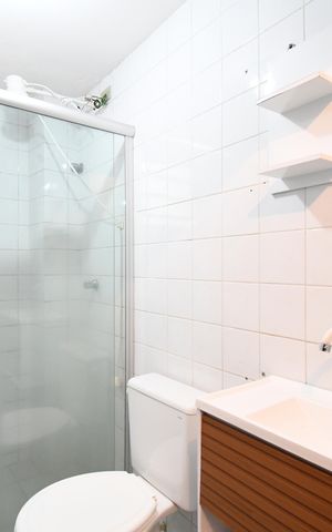 Apartamento para alugar com 59m², 3 quartos e 1 vagaBanheiro