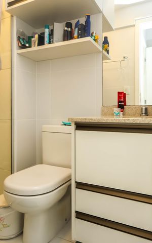 Apartamento para alugar com 97m², 3 quartos e 2 vagasBanheiro
