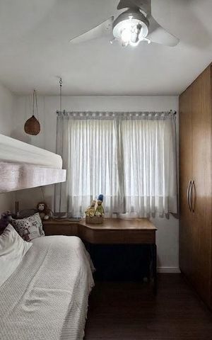 Apartamento à venda com 187m², 3 quartos e 2 vagas Apartamento à venda com 187m², 3 quartos e 2 vagasQuarto 3
