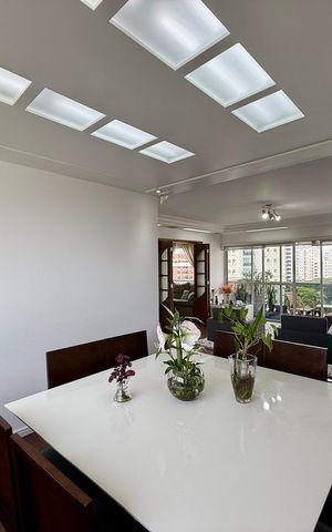 Apartamento à venda com 187m², 3 quartos e 2 vagas Apartamento à venda com 187m², 3 quartos e 2 vagasSala