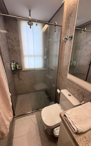 Apartamento à venda com 108m², 3 quartos e 2 vagas Apartamento à venda com 108m², 3 quartos e 2 vagasBanheiro Social