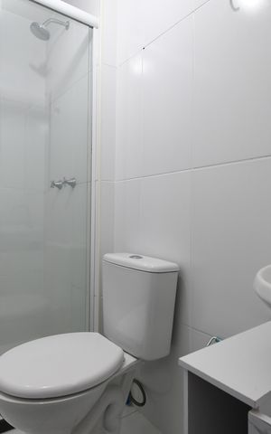Apartamento para alugar com 86m², 2 quartos e 1 vagaBanheiro da Suíte