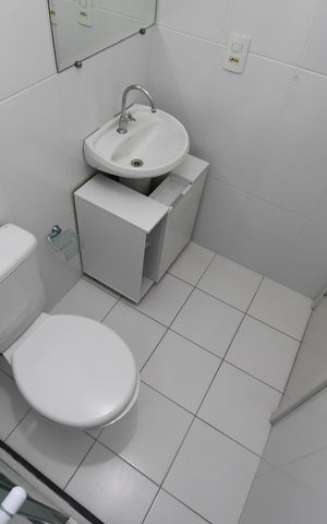 Apartamento para alugar com 86m², 2 quartos e 1 vagaBanheiro da Suíte