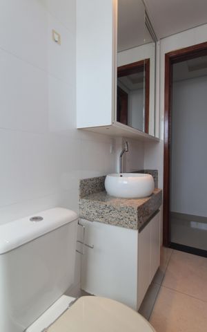 Apartamento para alugar com 80m², 2 quartos e 1 vagaBanheiro Social