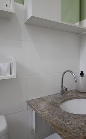 Apartamento para alugar com 49m², 2 quartos e 1 vaga Apartamento para alugar com 49m², 2 quartos e 1 vagaBanheiro