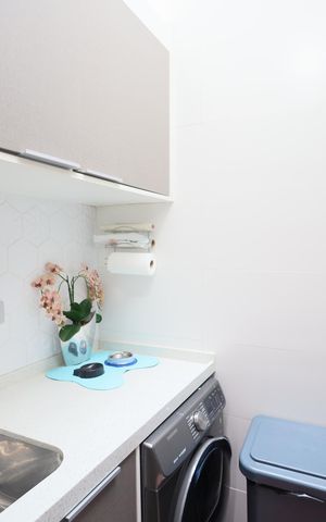 Casa de condomínio à venda com 134m², 3 quartos e 2 vagasCozinha e Área de Serviço