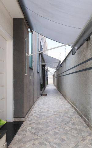 Casa de condomínio à venda com 134m², 3 quartos e 2 vagasÁrea comum - Área social