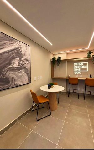 Apartamento à venda com 34m², 2 quartos e sem vaga