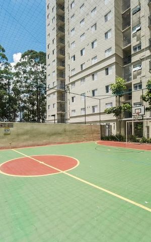 Apartamento à venda com 49m², 2 quartos e 1 vaga Apartamento à venda com 49m², 2 quartos e 1 vagaQuadra de Esportes
