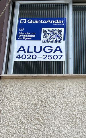 Apartamento para alugar com 45m², 1 quarto e sem vagaFachada + placa