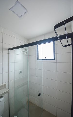 Apartamento à venda com 55m², 2 quartos e 1 vaga Apartamento à venda com 55m², 2 quartos e 1 vagaBanheiro da Suíte
