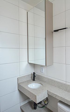 Apartamento à venda com 55m², 2 quartos e 1 vaga Apartamento à venda com 55m², 2 quartos e 1 vagaBanheiro da Suíte