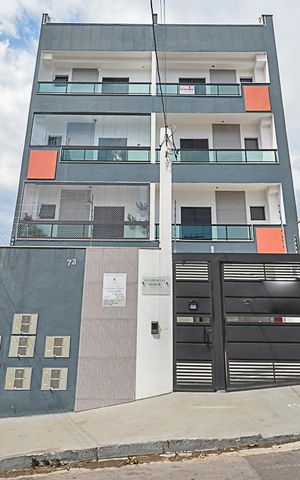 Apartamento à venda com 55m², 2 quartos e 1 vaga Apartamento à venda com 55m², 2 quartos e 1 vagaFachada e portaria