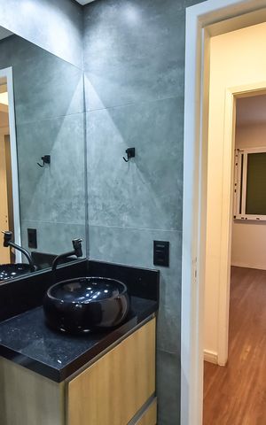 Apartamento para alugar com 78m², 3 quartos e 1 vaga Apartamento para alugar com 78m², 3 quartos e 1 vagaBanheiro social