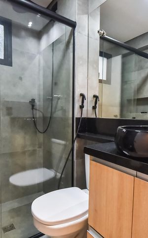 Apartamento para alugar com 78m², 3 quartos e 1 vaga Apartamento para alugar com 78m², 3 quartos e 1 vagaBanheiro social