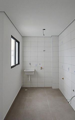 Apartamento à venda com 55m², 2 quartos e 1 vagaCozinha e Área de Serviço